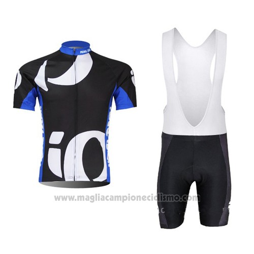 2015 Abbigliamento Ciclismo Pearl Izumi Nero e Bianco Manica Corta e Salopette